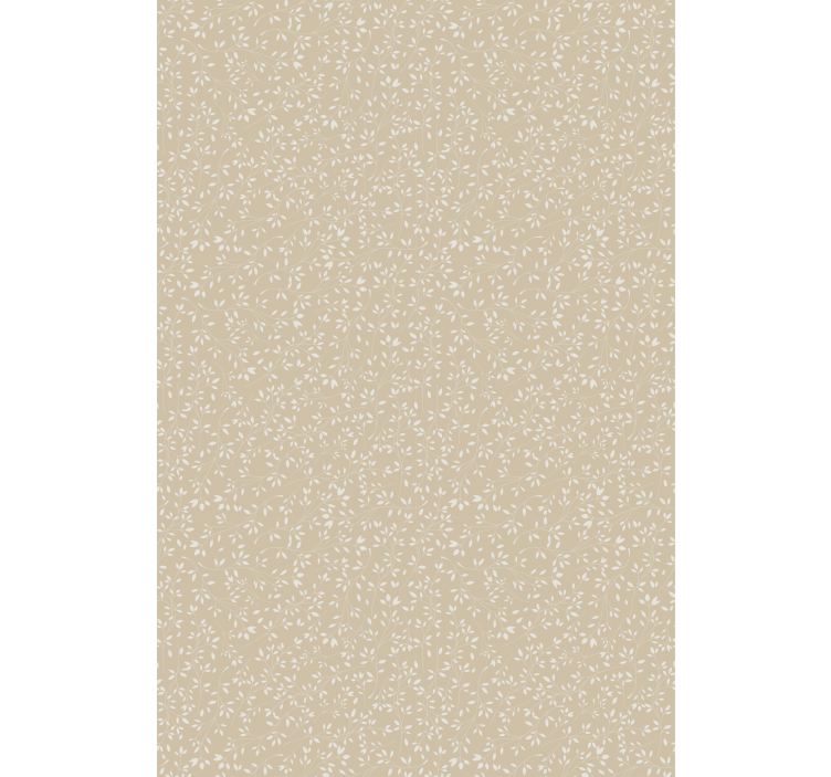 Roleta z kwiatami i roślinami motyw miękkiego liścia - TenStickers