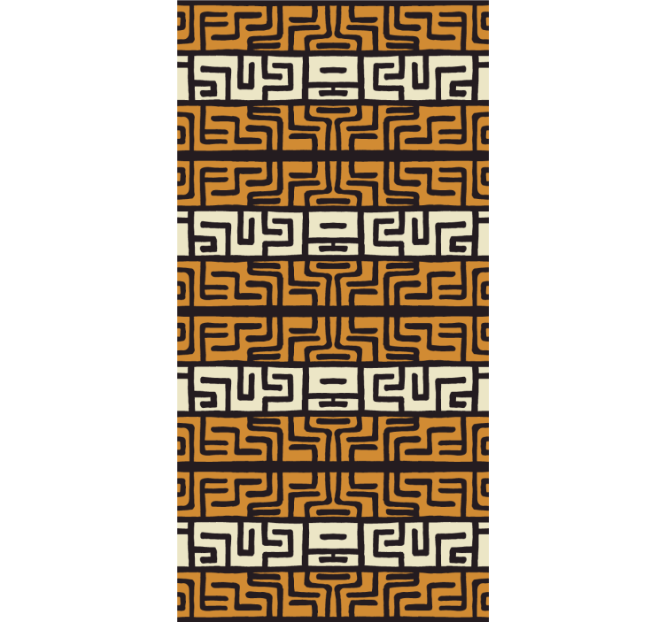 Roleta w tekstury i wzory mieszanka układów geometrycznych - TenStickers