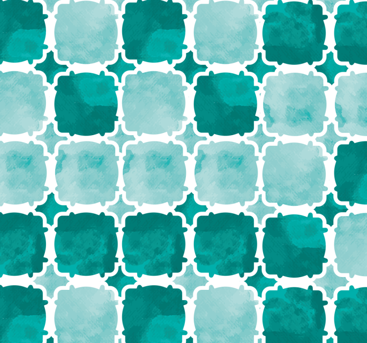 Roleta do salonu płytki akwarelowe - TenStickers