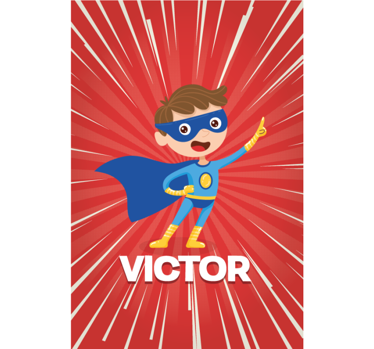 Roleta na zamówienie super dzieciak - TenStickers