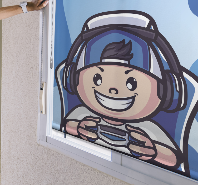 Zwariowana roleta wesoły charakter - TenStickers