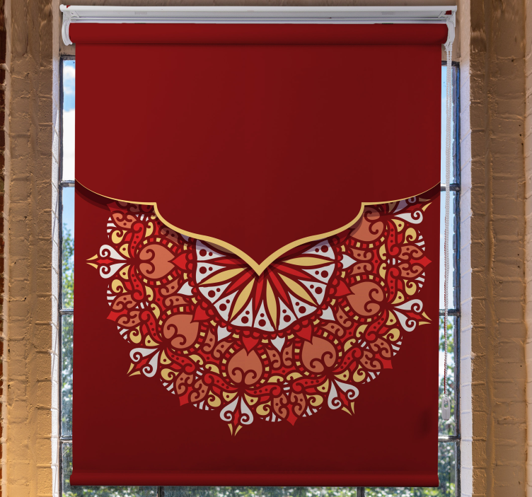 Roleta w motyle ozdobny wzór motyla - TenStickers