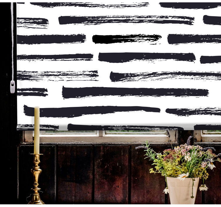 Roleta w tekstury i wzory stylizowane pociągnięcia pędzlem - TenStickers