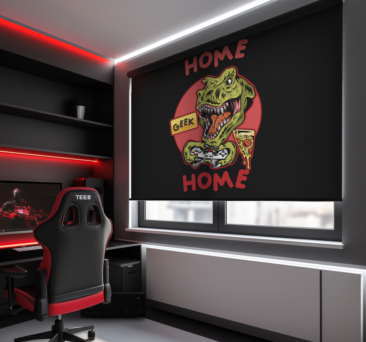 Rolety gamer dla maniaków Home Geek Home - TenStickers
