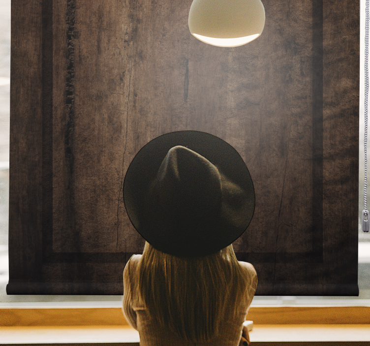 rolety rustic Drewniana deska - TenStickers