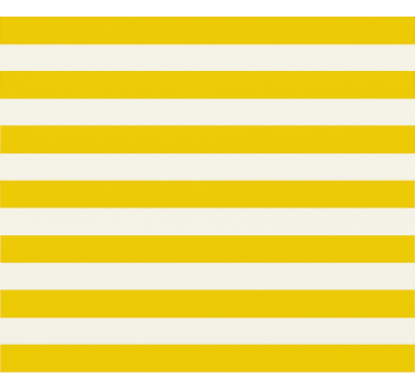Roleta dla nastolatka żółte i białe paski - TenStickers