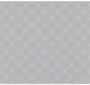 Skandynawska roleta szare geometryczne abstrakcyjne kwiaty - TenStickers