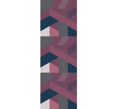 Roleta dla nastolatka w geometryczne kształty - TenStickers