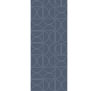 Nowoczesna roleta w geometryczny szary wzór - TenStickers