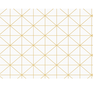 Nowoczesna roleta w złote geometryczne wzory - TenStickers