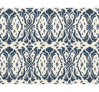 Nowoczesna roleta z vintage czarnymi ornamentami - TenStickers