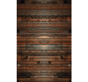 Roleta do salonu rustic drewniane ciemnobrązowe - TenStickers