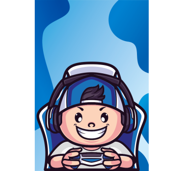 Zwariowana roleta wesoły charakter - TenStickers