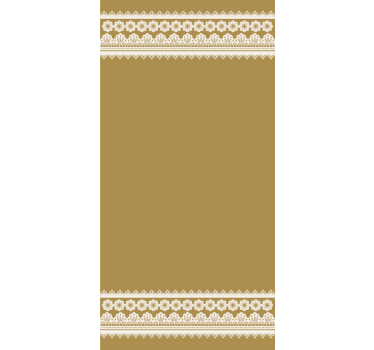 Elegancka roleta pasek ze wzorem koronki - TenStickers