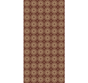 eleganckie rolety Etniczne kwiatowy wzór - TenStickers