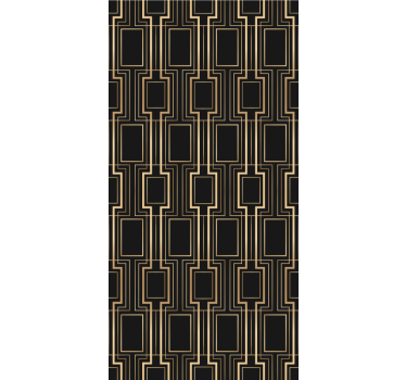 Elegancka roleta motyw linii geometrycznej - TenStickers