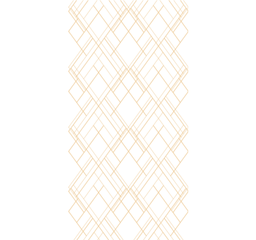 Elegancka roleta w geometryczne złote linie - TenStickers