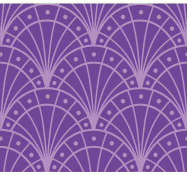 Roleta do salonu minimalistyczne liliowe artdeco - TenStickers