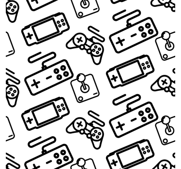 Zwariowana roleta minimalistyczne kontrolery - TenStickers