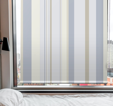 Elegancka roleta nowoczesne paski pionowe - TenStickers