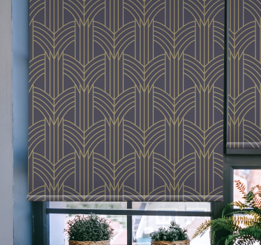 Elegancka roleta konfiguracja geometryczna - TenStickers