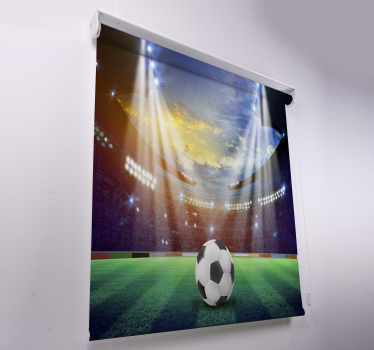 Roleta piłka nożna Stadion piłkarski - TenStickers