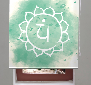 Roleta zen tworzenie emblematu czakry - TenStickers