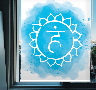 Roleta zen projekt symbolu czakry - TenStickers
