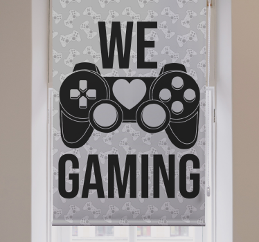 Roleta gamer "We Love Gaming" - TenStickers