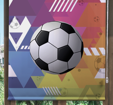 Rolety na okno Wielokolorowe geometryczne - TenStickers