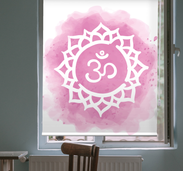 Roleta zen symbol mandali om - TenStickers