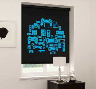 Roleta gamer bot kontrolera gier - TenStickers