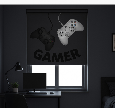 Roleta gamer huśtające się oryginalne kontrolery - TenStickers