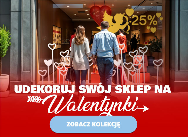 Zaskocz klientów walentynkowym stylem! 