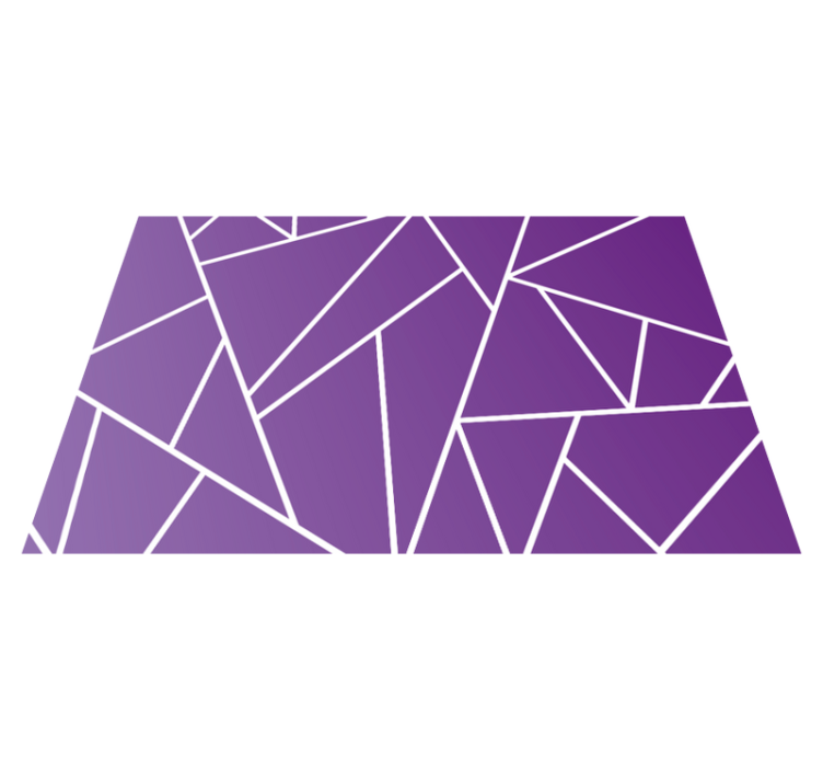 Eleganckie podkładki na stół w geometryczne  - TenStickers