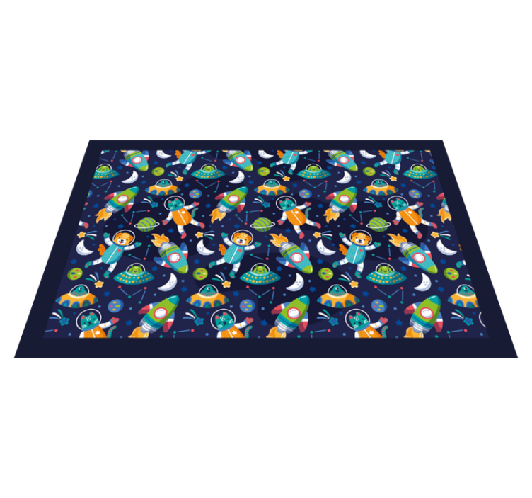 Kosmiczne podkładki na stół dla dzieci - TenStickers