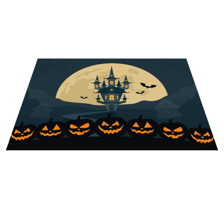 Gotic vinyl podkładka halloween - TenStickers
