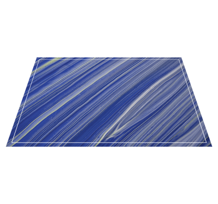 Eleganckie podkładki na stół Granatowy marmur - TenStickers