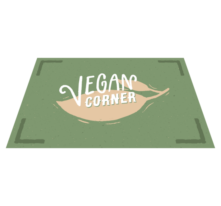 Zielona podkładka na stół - TenStickers