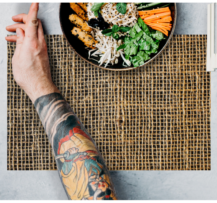 Podkładki na stół nowoczesne Tkane kabaretki - TenStickers