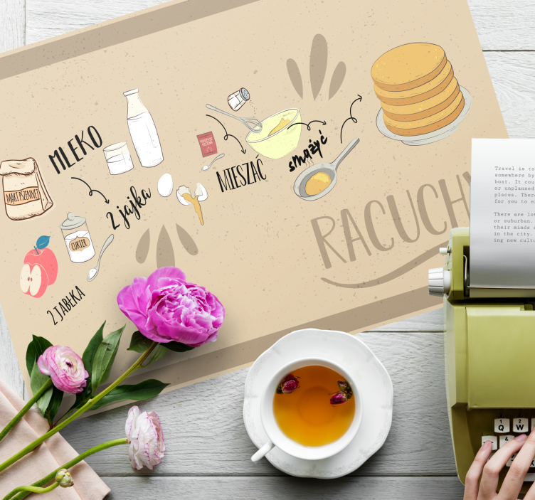 Podkładka na stół „racuchy” - TenStickers