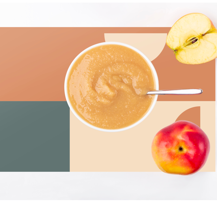 Oryginalne podkładki pod talerze Koła w stylu prostokątów - TenStickers