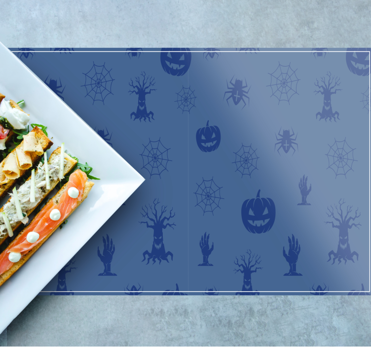 Podkładka na stół halloween dekoracja w strasznym stylu - TenStickers