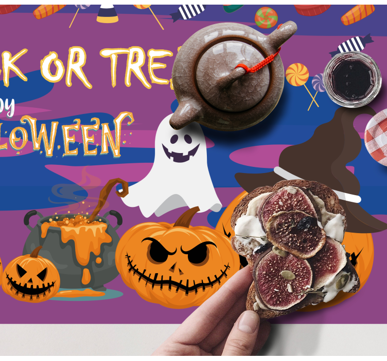 Podkładka na stół halloween stół na cukierki - TenStickers