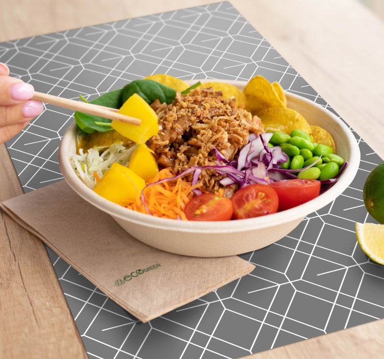 Podkładka na stół nowoczesna w stylu geometrycznym - TenStickers