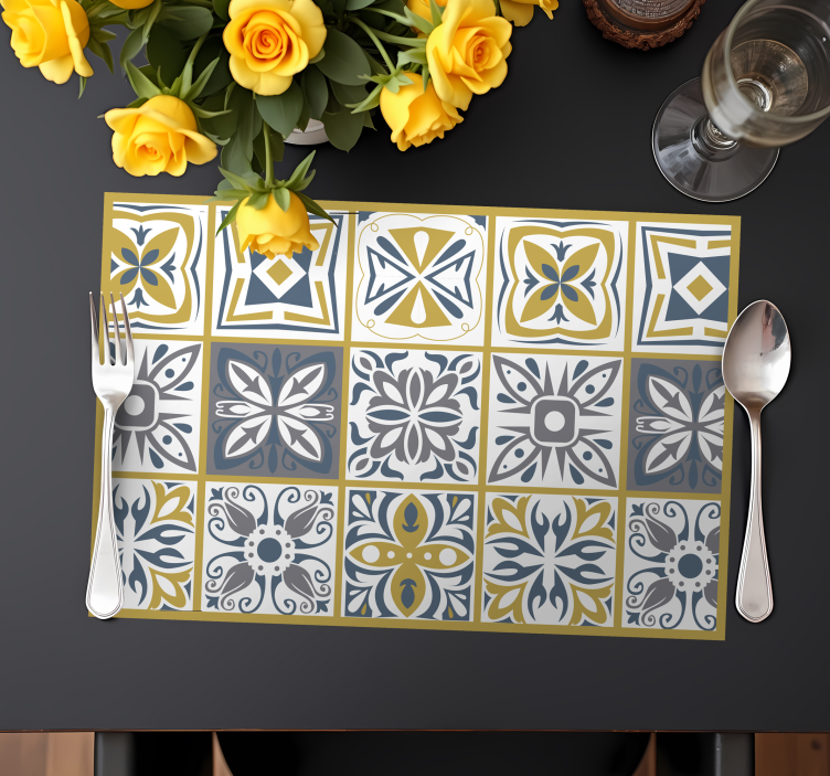 Podkładka na stół oryginalna klasyczny rocznik - TenStickers