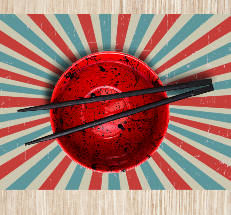 Podkładka na stół oryginalna odważny spiralny wzór - TenStickers