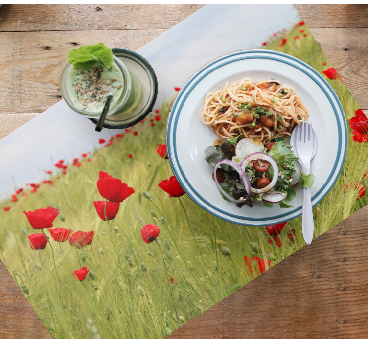 Podkładka na stół oryginalna pole pszennicy - TenStickers