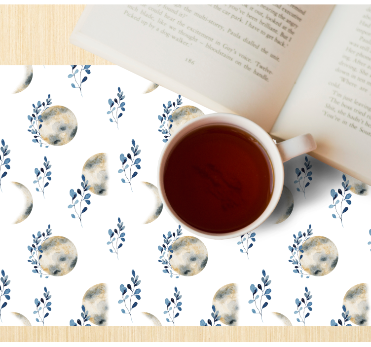 Podkładka na stół oryginalna wzory księżyca - TenStickers