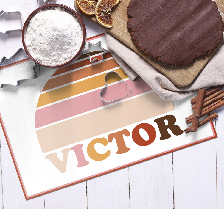 Podkładka na stół z imieniem do personalizacji - TenStickers